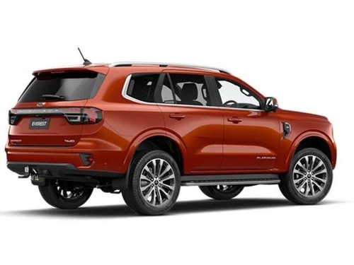 Capó Letra Cromo Platino 2023-25 Genuino Ford Everest Ranger Nuevo Emblema Delantero - Imagen 9 de 10