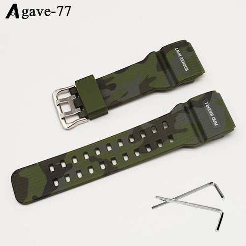 Rubber Watch Band For Casio GG-1000/GWG-100/GSG-100 Strap, Little Mud King Men's - 第 33/33 張圖片