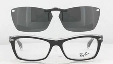 Custom Made for Ray-Ban 5255-51X16-F Polarized Clip-On Sunglasses (Eyeglasses No