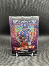 2021 Panini Prizm Draft Picks Crusade Purple Wave Kadarius Toney #176 Rookie RC