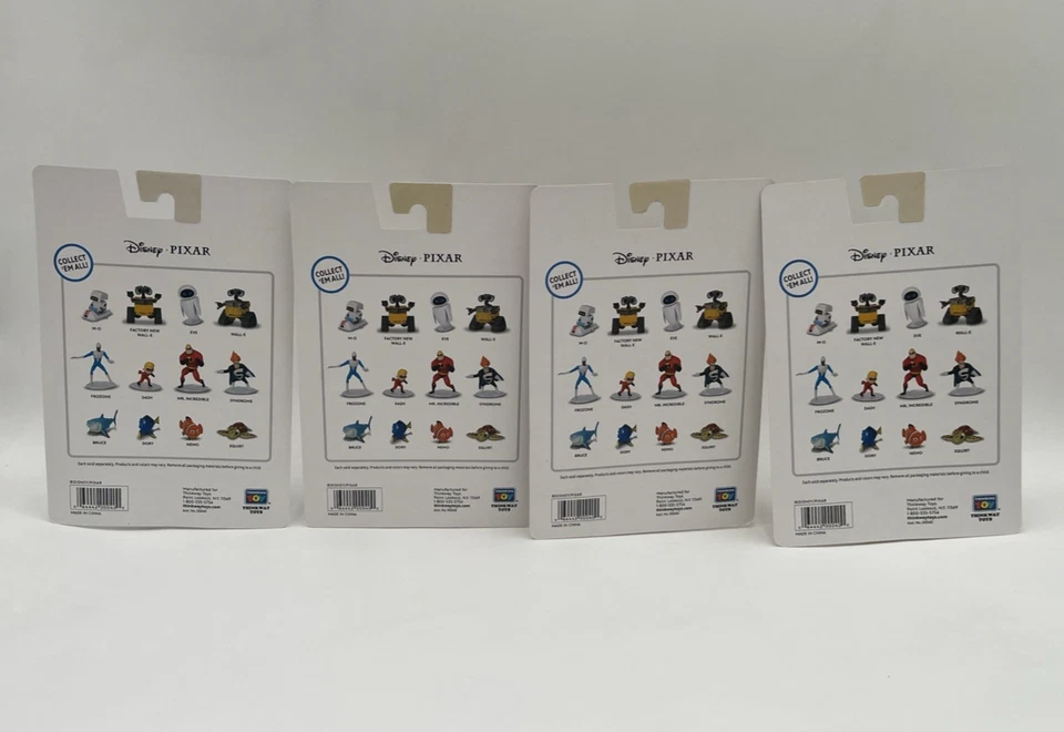 Set de figuras de Disney Pixar Finding Nemo Dory Bruce Squirt Posable Thinkway Toys Foto 2 de 4