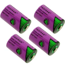 4pcs For Tadiran TL-5902 CMOS 1/2 AA TL-5902/S 3.6V Battery Power Hi-Capacity