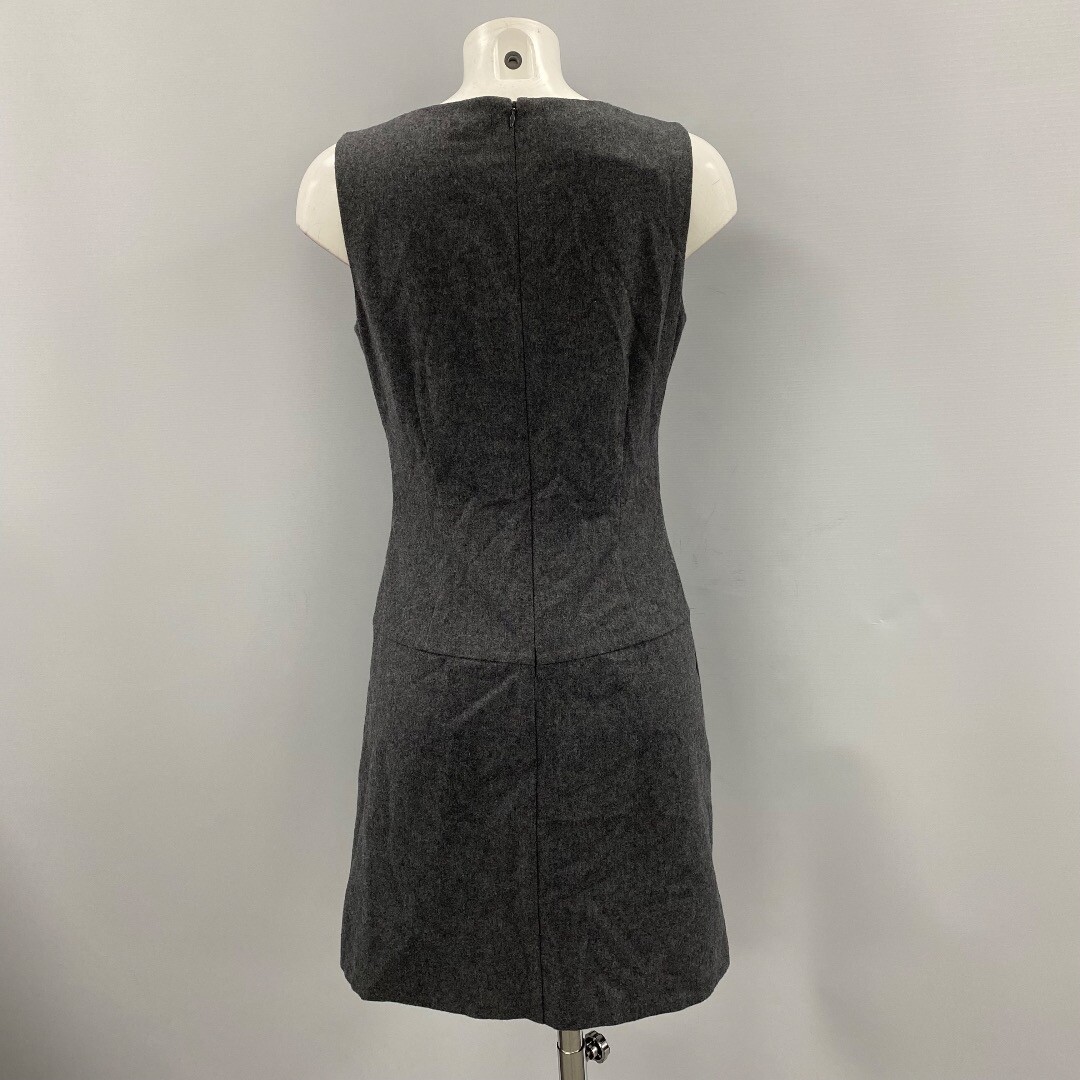 Hobbs Dress Size 10 Ladies Grey Wool BL eBay