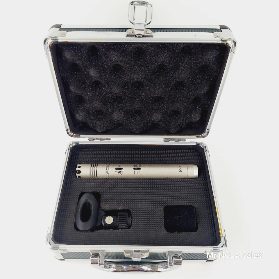 VTG ADK SC-2 Microphone Small Diaphragm Condenser Mic ADK SC2 w/ Protective Case - Image 2 of 4