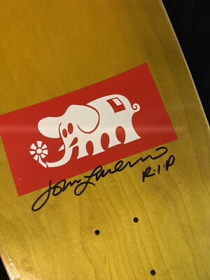 RARE SIGNED John Lucero Black Label Crusty Racing Stripe LTD