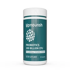 Probiotics 200 Billion CFU for Digestive & Immune Health 60 Vegan Capsules