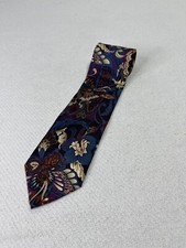 Christian Dior Monsieur Floral All Silk Made in USA 56" X 3.50โ