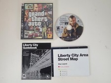 Grand Theft Auto IV (Sony PlayStation 3, 2008) Complete with Manual & Map