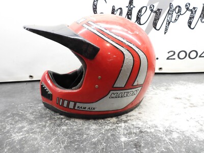 Vintage MX Motocross Maxon Helmet #3  2868