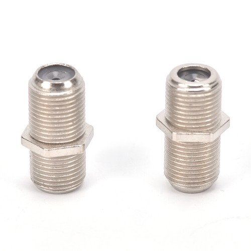 10Pack F Type Coupler Adapter Connector Female F/F Jack RG6 Coax Coaxial Cab _ou - Zdjęcie 4 z 6