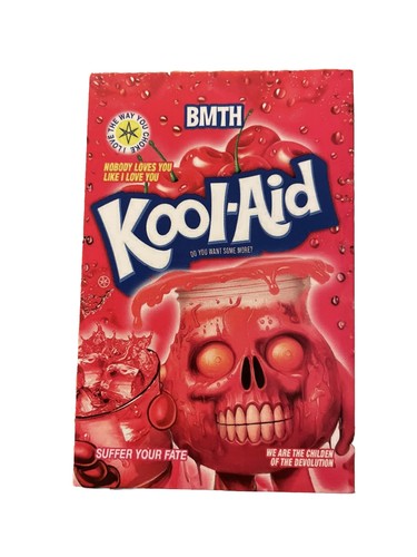Bring Me The Horizon Kool Aid Mocktail Karte Merch Temple Of Fun