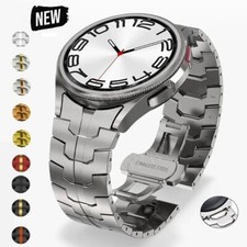 Metal Strap Watch Band Bracelet For Samsung Galaxy Watch 4 5 6 7 40/44/46/47mm