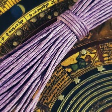 Hemp String Cord Bundle 1mm 20 Pound Test Purple 30' 10 Yards