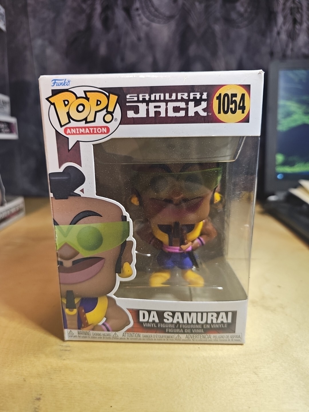Funko Pop Samurai Jack Da Samurai #1054 New Animation Collectible