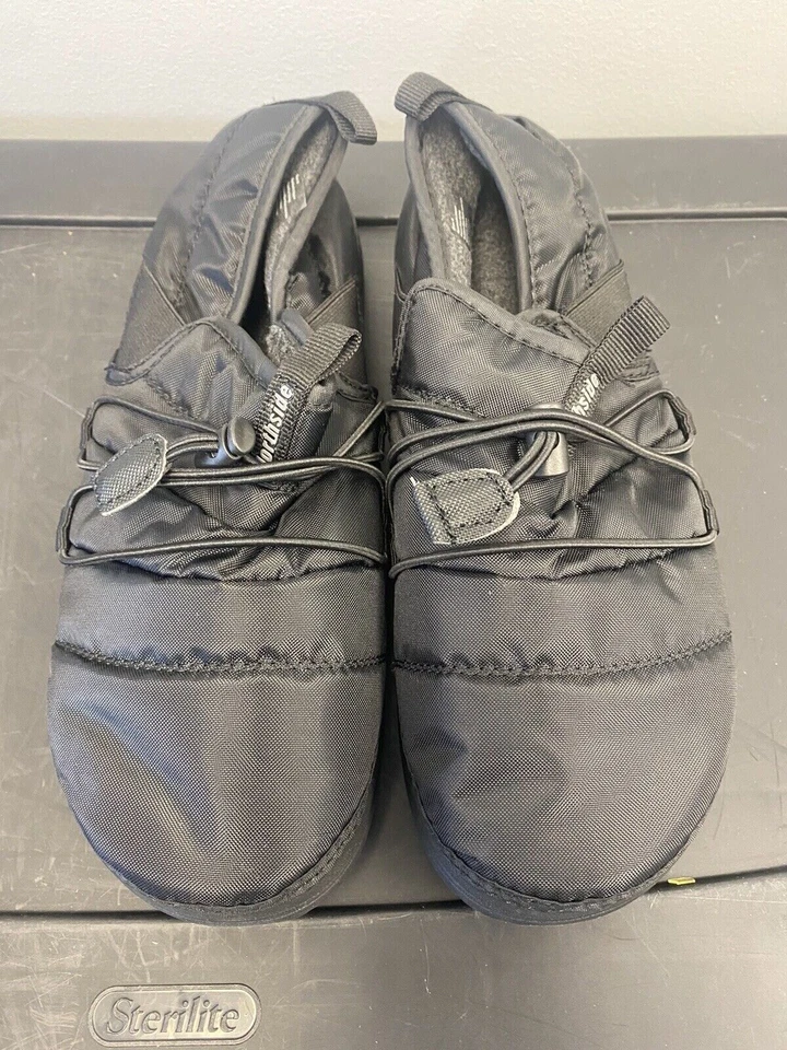 northside mena rainier mid camp slipper i door/outdoor black/charcoal size 9 - Image 2 of 4