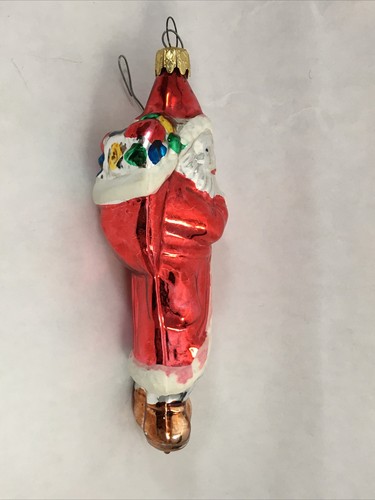 Old World Christmas Santa Claus Glass Ornament 6" Holiday Decoration - Picture 7 of 12