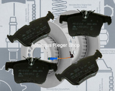 Mercedes-Benz Bremsenpaket, Bremsscheiben, Bel&auml;ge+ Sensor, Satz HA, W205