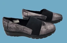 Easy Spirit Oreen Flats Slip-Ons Leather Womens Shoes Size/Color Choice e360