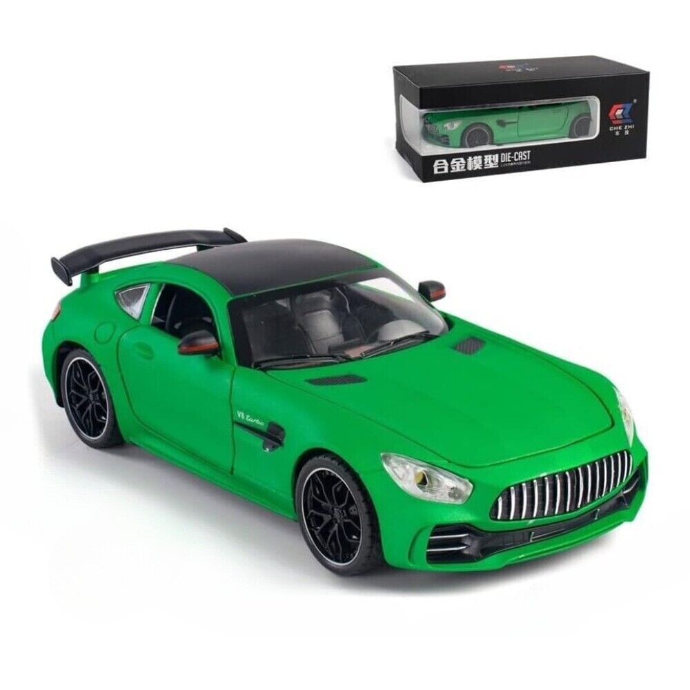 1/24 Scale Mercedes-Benz AMG GTR Toy Cars Model Diecast Racing Car Model Toy