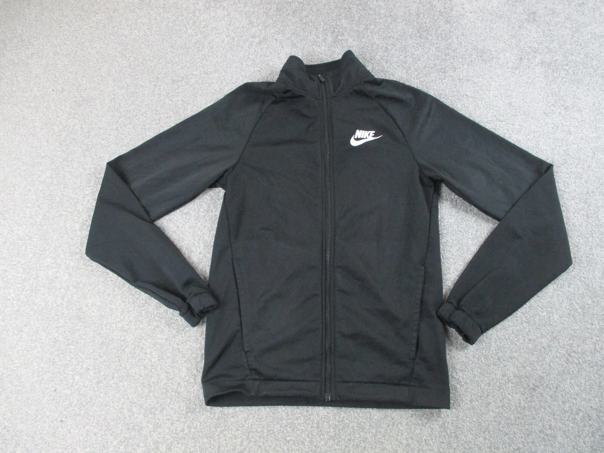 Nike Jacket Womens Extra Small Black Zip Outdoor Track Top Coat