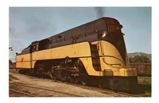 Postcard: Pacific Type Locomotive, Chicago & Northwestern Railroad, Mint