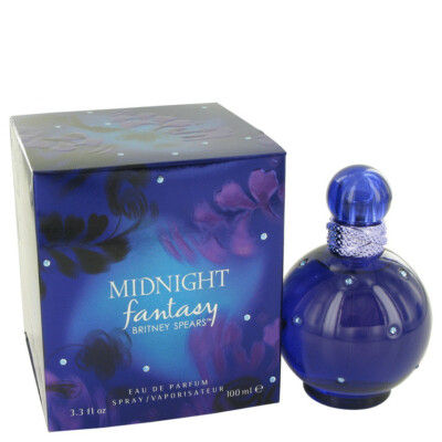 Midnight Fantasy For Women By Britney Spears 3.3oz/100ml Eau De Parfum Spray