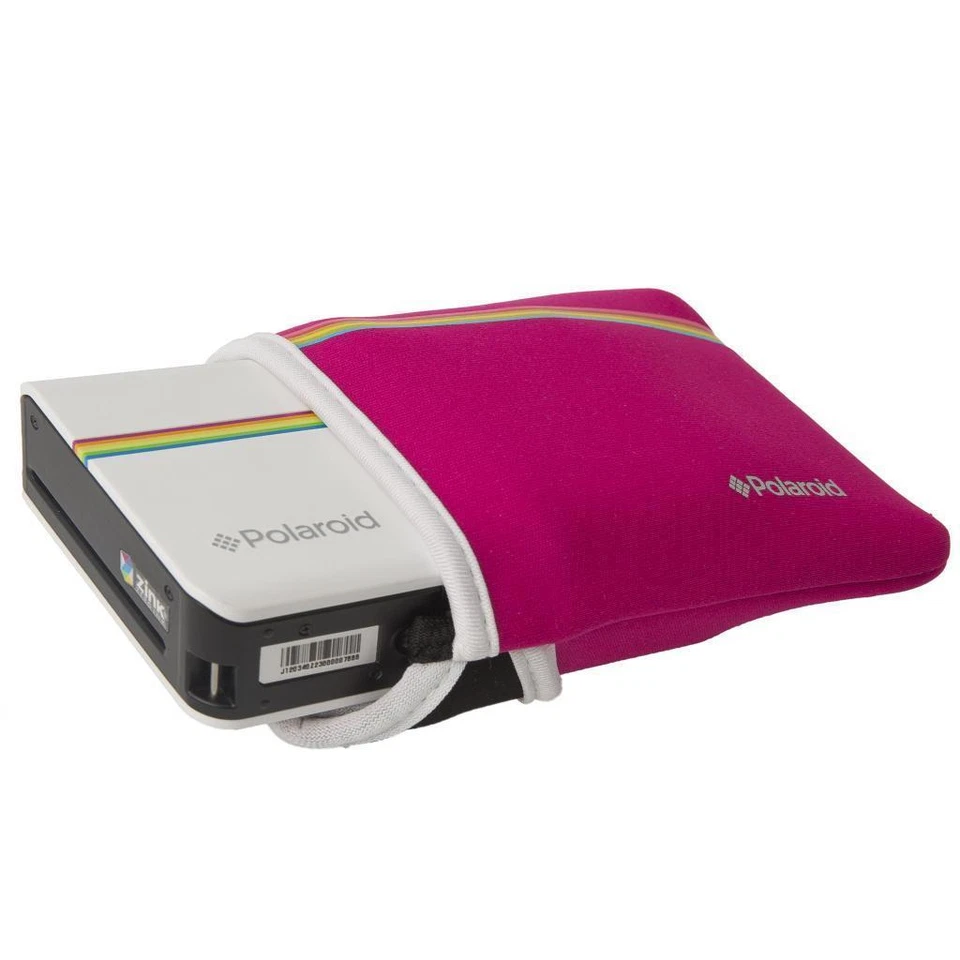 Bolsa de neopreno Polaroid para cámara instantánea Polaroid Z2300 (rosa) Foto 4 de 4