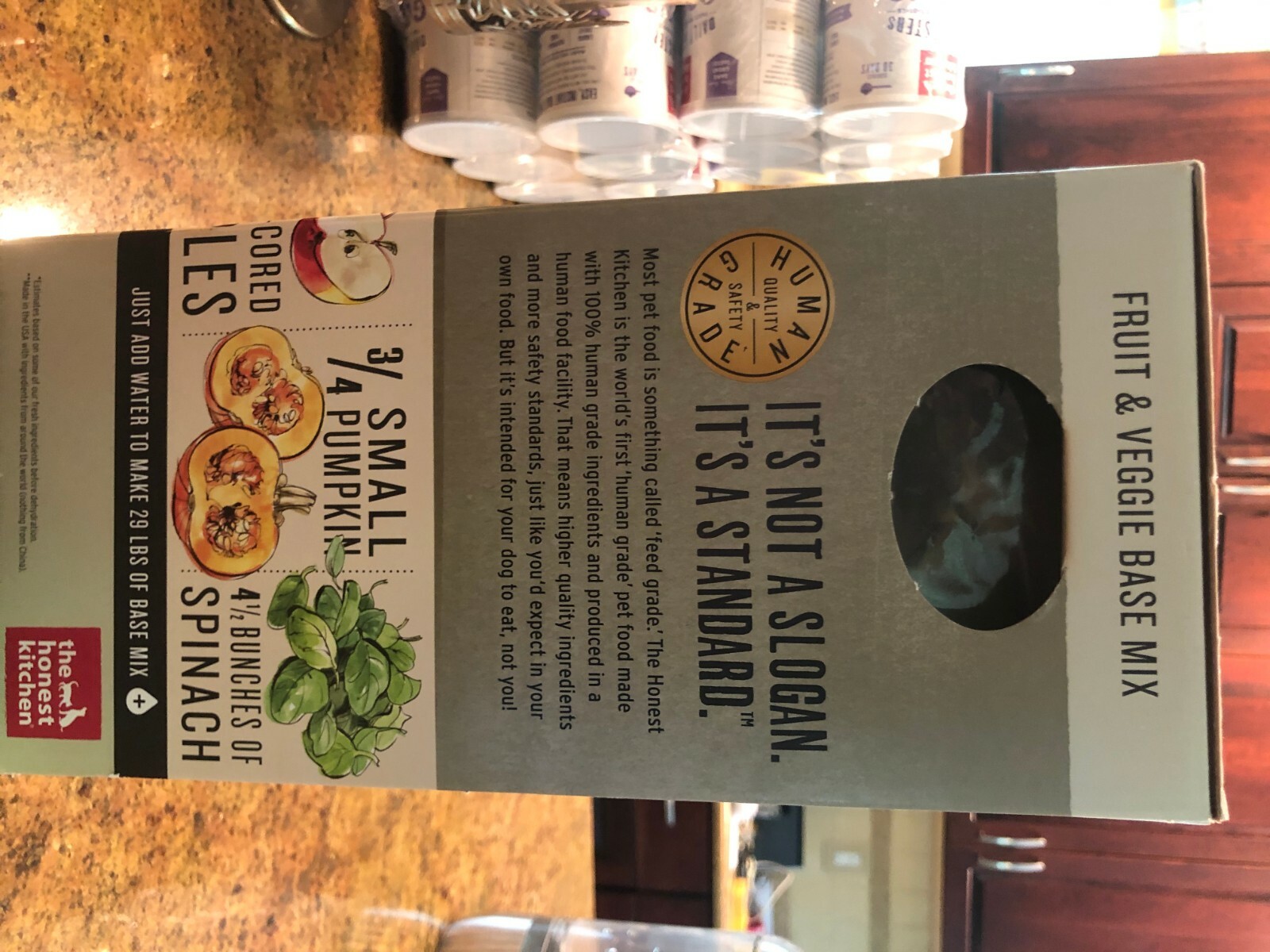 the honest kitchen grain free dog food base mix fruit & veggie