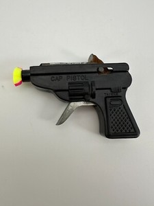 Vintage 1970s Taiwan F-701 Plastic Cap Pistol Gun Fair Condition