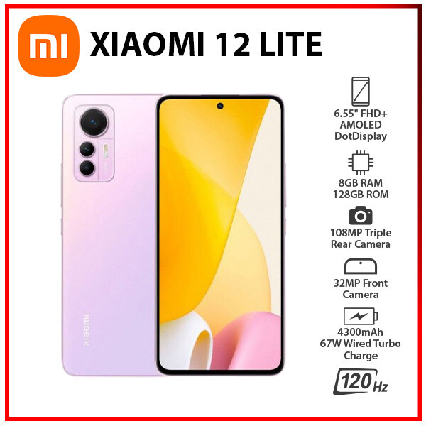 XIAOMI 12 LITE 5G 128GB / 8RAM – Celucentro