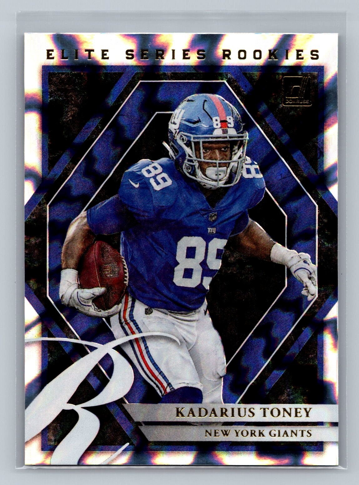 2021 Panini Donruss Elite Series Rookies Kadarius Toney # ESR-KTO GIANTS