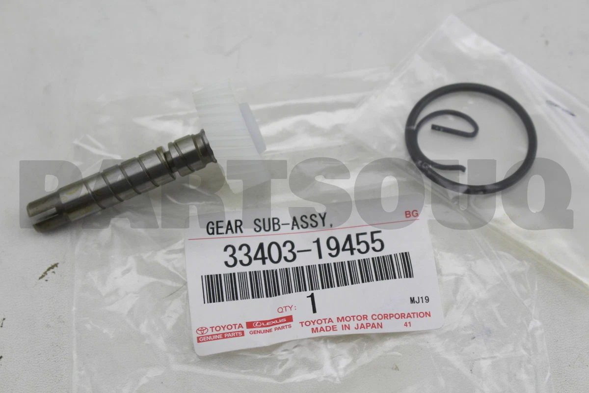 3340319455 Genuine Toyota GEAR SUB-ASSY, SPEEDOMETER DRIVEN (ATM