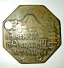 Ernie Pyle " Victory" Japan Landing Commemorative Medallion — photo 4