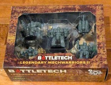 Battletech Mercenaries Kickstarter Legendary Mechwarriors II NEW SEALED