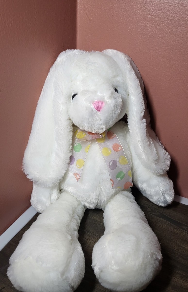 Burton + Burton White Bunny Rabbit Plush 18