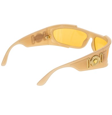 VERSACE MEDUSA BIGGIE Shield 4446 Nude Beige Narrow Wrap  display picture 3