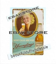 Yuenglings beer ale bar club restaurant cave metal tin sign home wall hanging