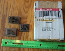 3 TJ Edwards Brass Stamp AmeriBag Inc Manufacturers Shoe Leather Sole die hot