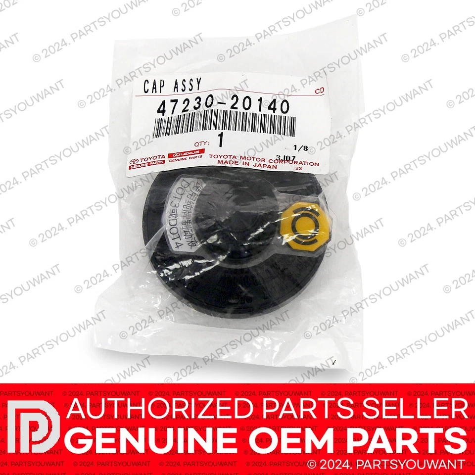 Tapa de depósito de cilindro maestro de freno original Toyota Lexus Scion 47230-20140 Foto 4 de 4