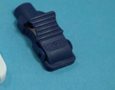 10pcs/Lot Multi-function ECG Tab Adapter Blue Color Compatible din3.0 banana4.0