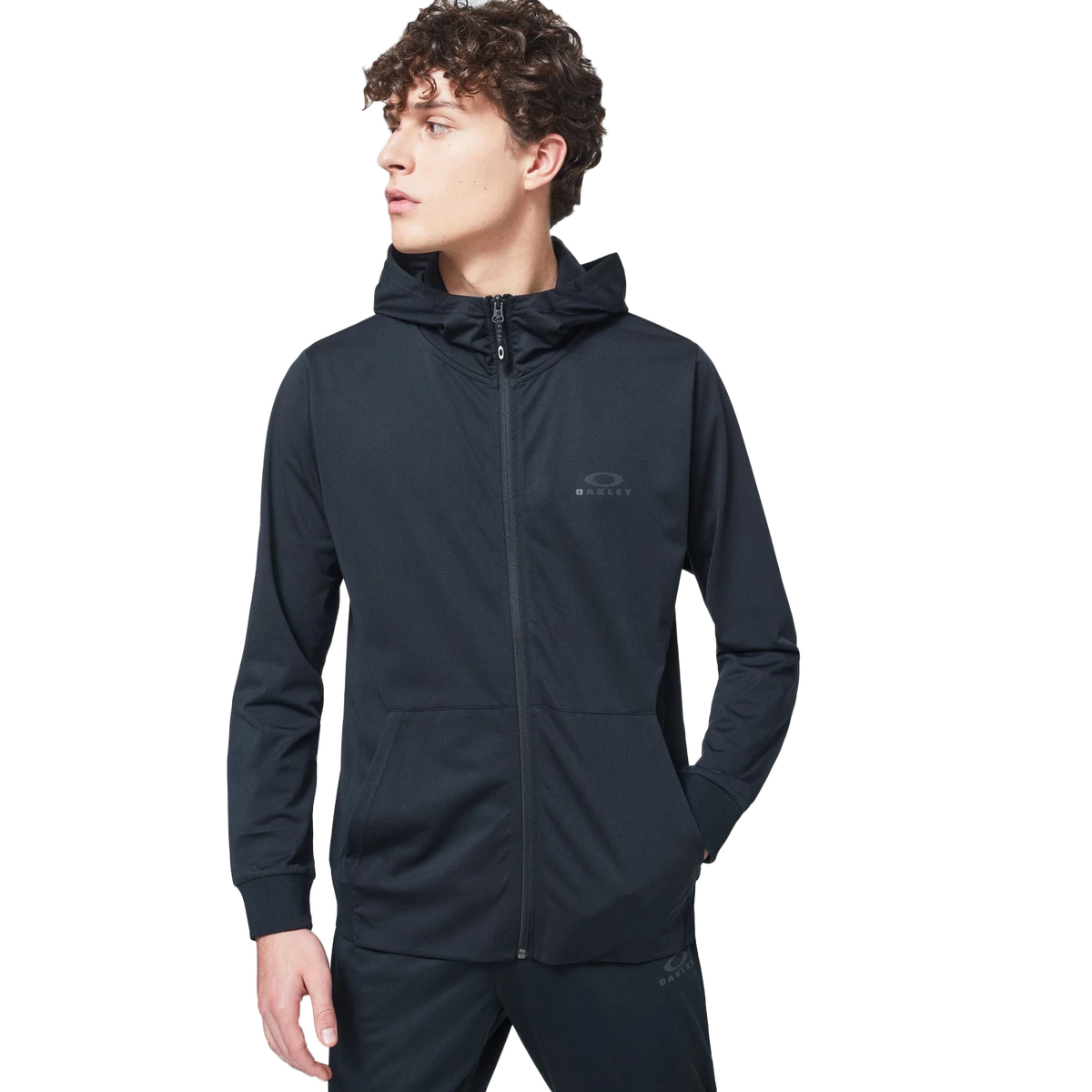 Oakley Foundational Training Hoodie FZ Jacket Stylish Full Zip