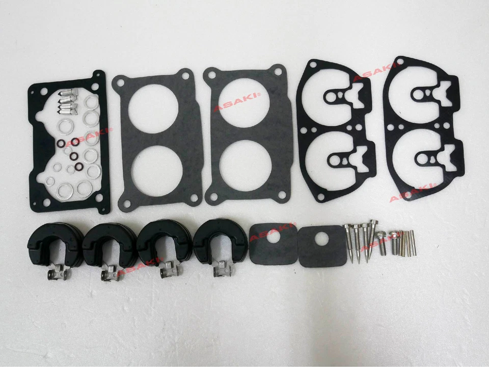 For YAMAHA 115/130 HP Carburetor Repair Kit 6N6-W0093-02 6N6-W0093-00 18-7744 - Image 3 of 4