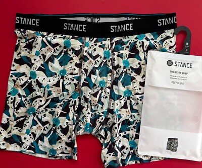 Stance Designer Tubeular Poly Blend Flex Fit Medium 32-34  Boxer Brief Underwear