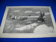 1944 HAWKER TEMPEST "THE TEMPEST"...1-PAGE SALES AD (2Z)