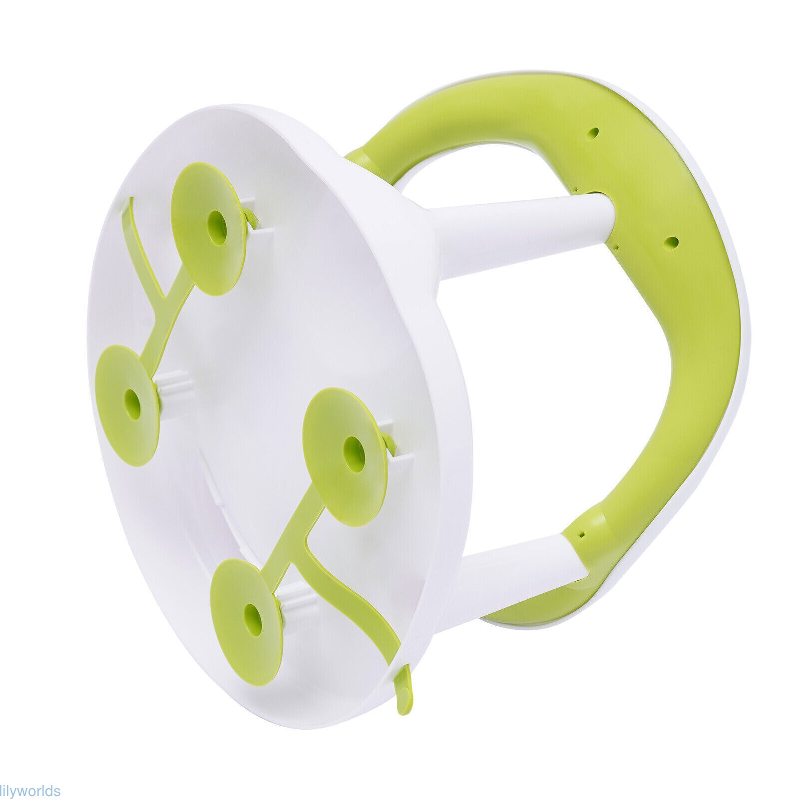 Infant Toddler Baby Bath Seat Ring Chair Tub with 4 Anti Slip Suction