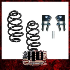 HD Suspension 2" Lowering Rear Drop Coils Springs for 2000-2006 Tahoe Escalade