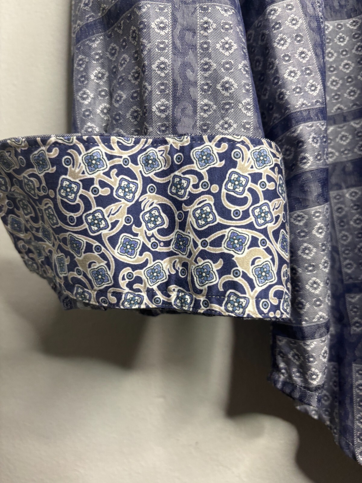 Robert Graham Button Down Shirt Patchwork Paisley… - image 5