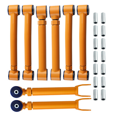 Full Set Adjustable Control Arms for 97-06 Jeep Wrangler TJ Suspension Lift Kit