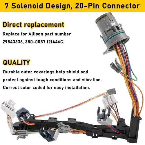 for Allison Internal Wiring Harness for 2006-2009 Chevy GMC Repalce 29543336 - Picture 4 of 9