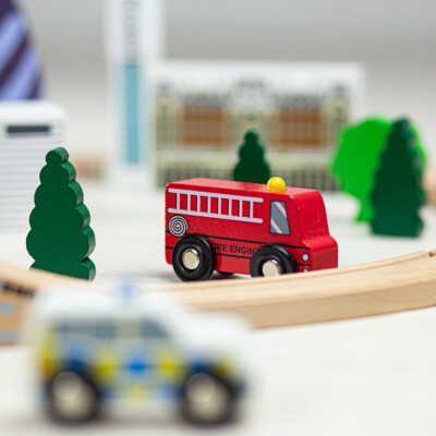 Tidlo Wooden City Of London Train Set, Train Sets For Kids